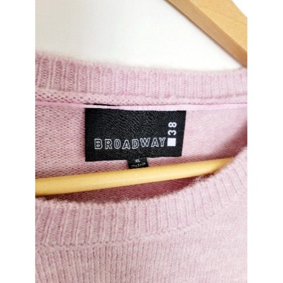 Broadway 38 Balloon Sleeves Rhinestone Fringe Sweater - Picture 4 of 8